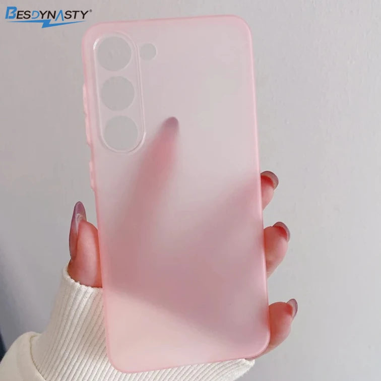 Ultra Slim Soft Case For Samsung Galaxy S26 ULTRA S25 FE S24FE S24 S23FE S23 S22 Ultra S21 Plus Luxury Matte Translucent Cover