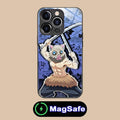 Demon Slayer Inosuke Phone Case for iPhone 16 15 14 13 12 11 Pro Max Plus Mini MagSafe Glass Colour Protective Cover Cellphones