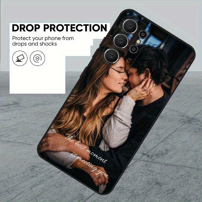 DIY Photo Custom Soft Case For Samsung Galaxy A55 A54 A53 A52 Case A35 34 S25 S24 S23 S22 S21 S20Ultra Plus FE Back Cover
