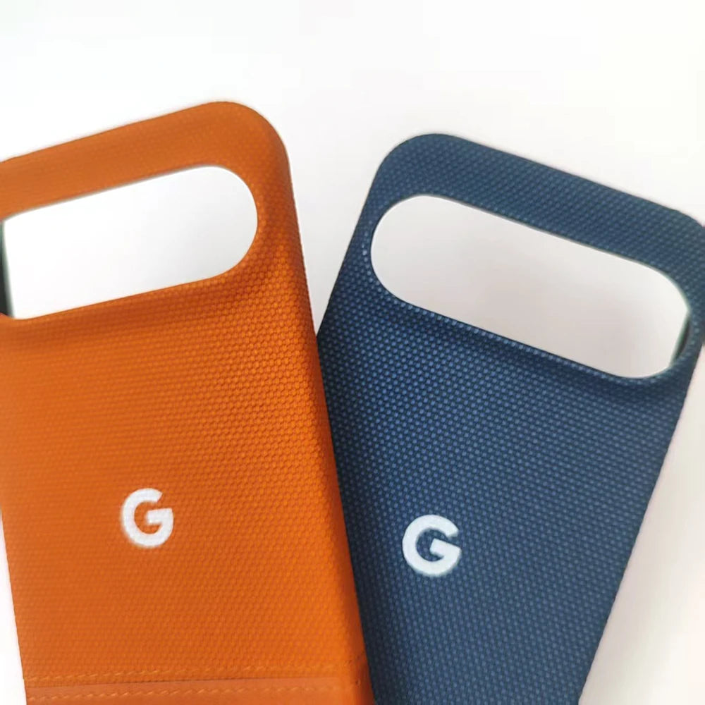 Fashion Cloth Fabric Leather Phone Case For Google Pixel 9 8 Pro 10 Pro XL 8A 9ProXL 10Pro Matte Skin Feel Shockproof Thin Cover