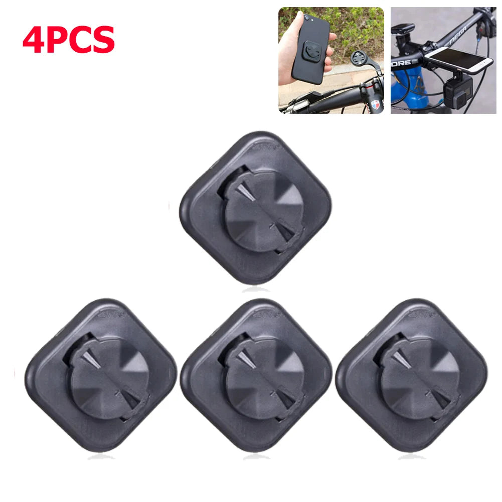 1-10pc Bicycle Mobile Phone Sticker Holder Bike Mount Cycling Computer Holder Support Stand Back Button Paste Adapter For GARMIN