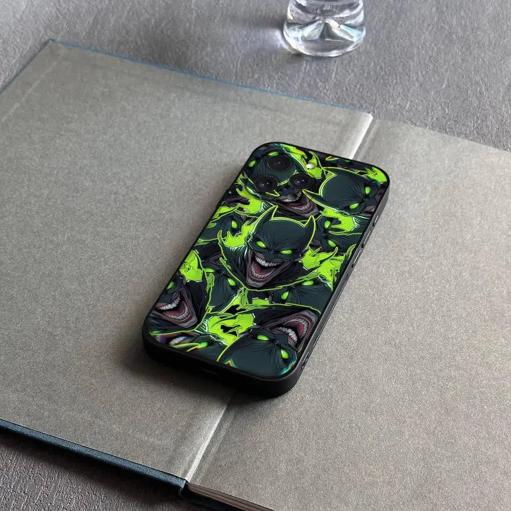 W-Batmans-r Phone Case Shockproof Case For IPhone 17 11 13 15 14 16 Pro Max 12 Mini 7 8 Plus XR X XS Matte Funda Phone Cover