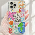 World Travel Pattern Soft Phone Case For iPhone 16 15 14 Plus 17 13 12 11 Pro Max X XS XR XS MAX 16E 17Air Full Protection Cover