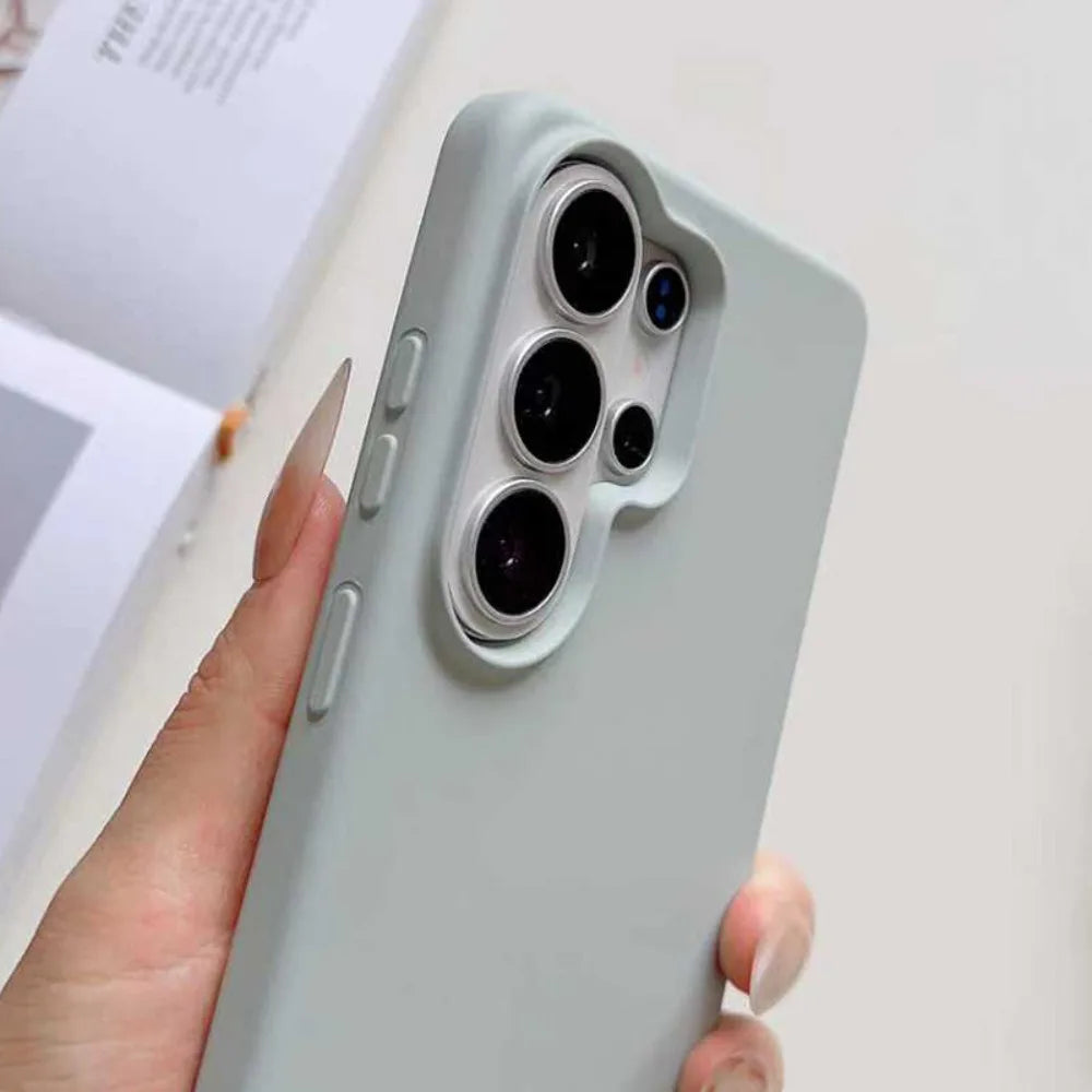 Fashion Slim Soft Liquid Silicone Phone Case For Samsung Galaxy S26 S25 Ultra S24 FE A57 A37 A17 Shockproof Protection Cover