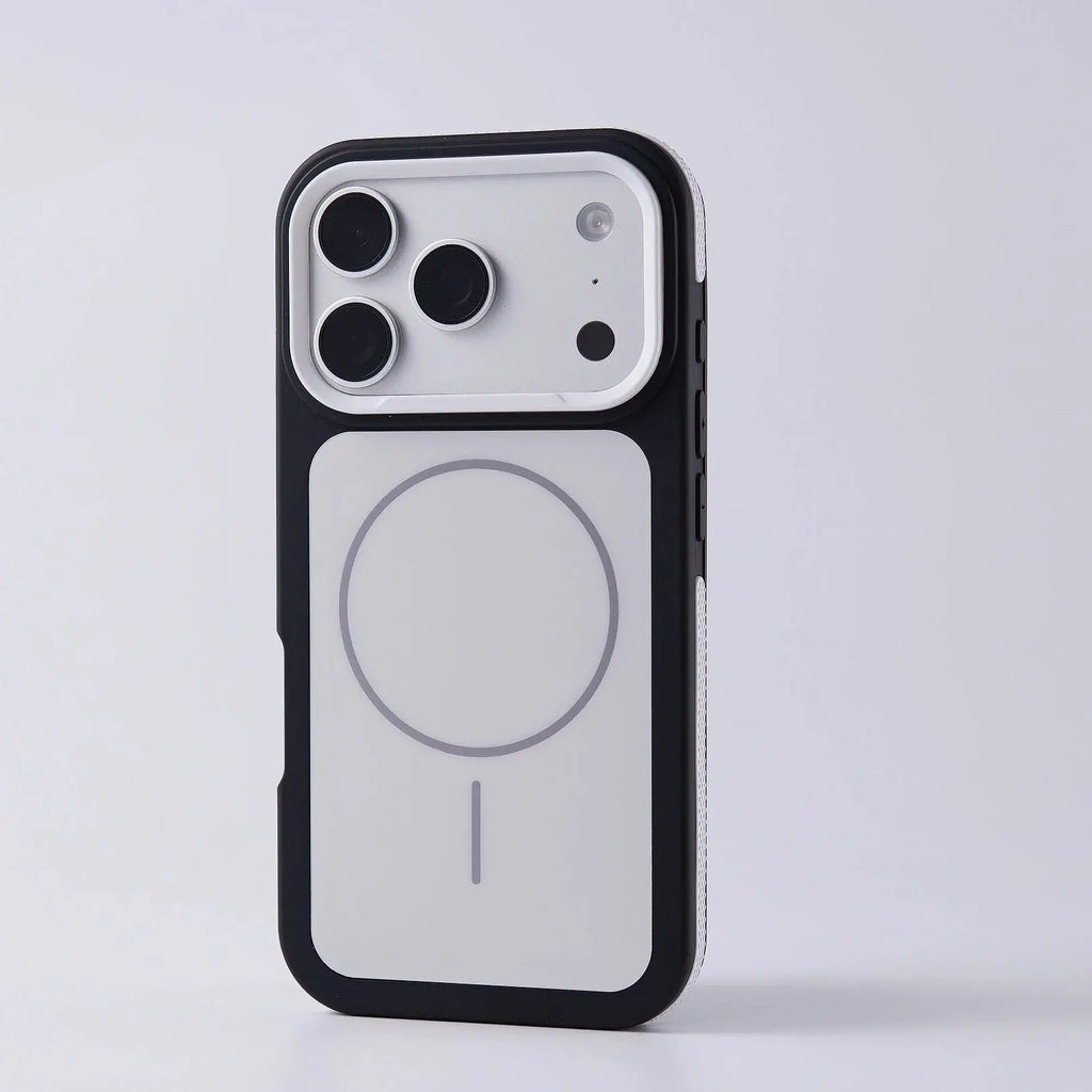 Business Matte Frosted Contrast Color for Magsafe Case for iPhone 17 16 13 12 11 Pro Max 15 14 Plus Magnetic PC TPU Armor Cover