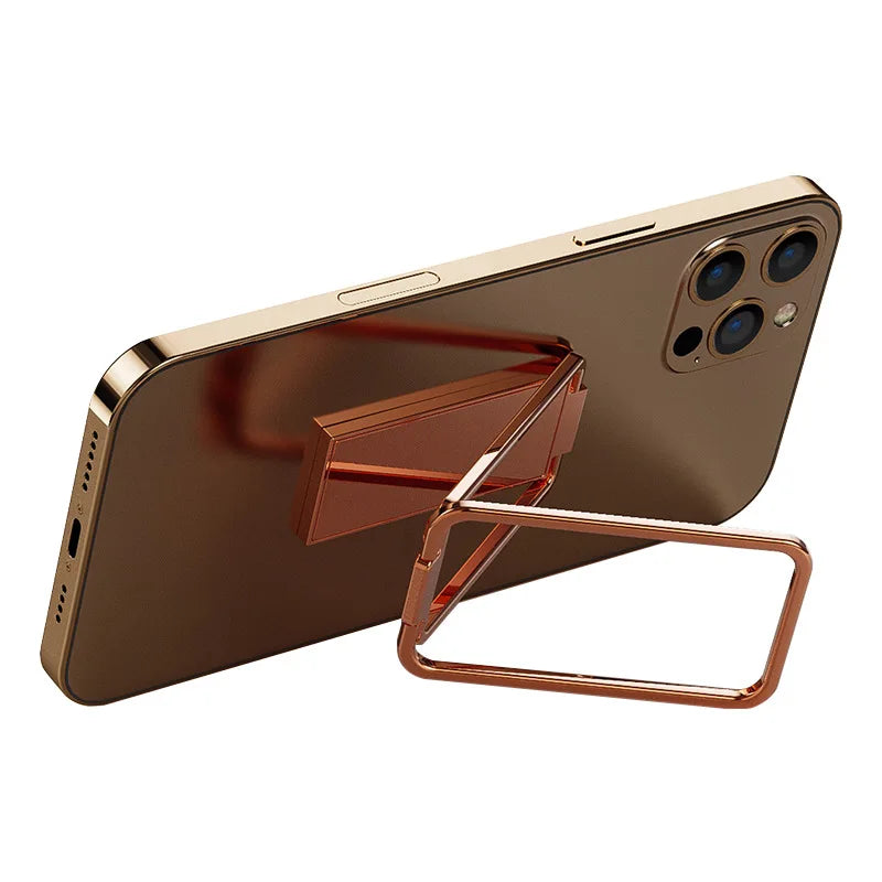 Back-mounted Foldable Phone Stand Finger Ring Holder Stand 360 Rotating For car phone holder Phone grip Unniversal Bracket