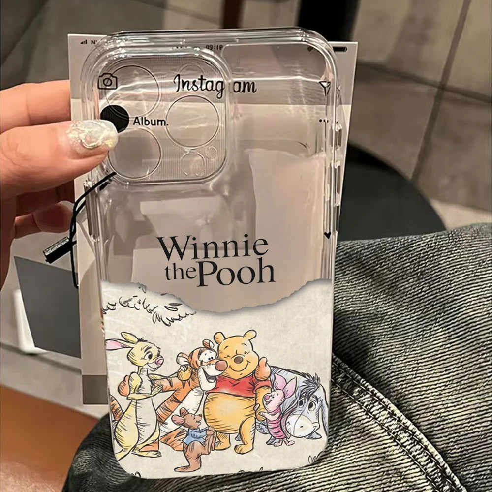 Lovely W-Winnie the P-Pooh Phone Case For iPhone 17e 17 16 16e 15 14 13 12 11 Mini Pro Max X XR XSMax 7 8 Air Plus Back Cover