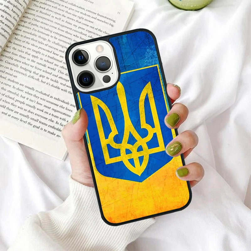 U-ukraine Flag Coat of Arms Case Phone Case For iPhone 17 Air 15 16 Cover  14 11 13 Pro Max 12 Plus Max Fundas
