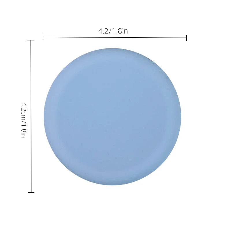 Silicone Round Phone Grip Stand Holder Pocket Socket Griptok Foldable Finger Ring Phone Stand for Mobile Phone Samsung