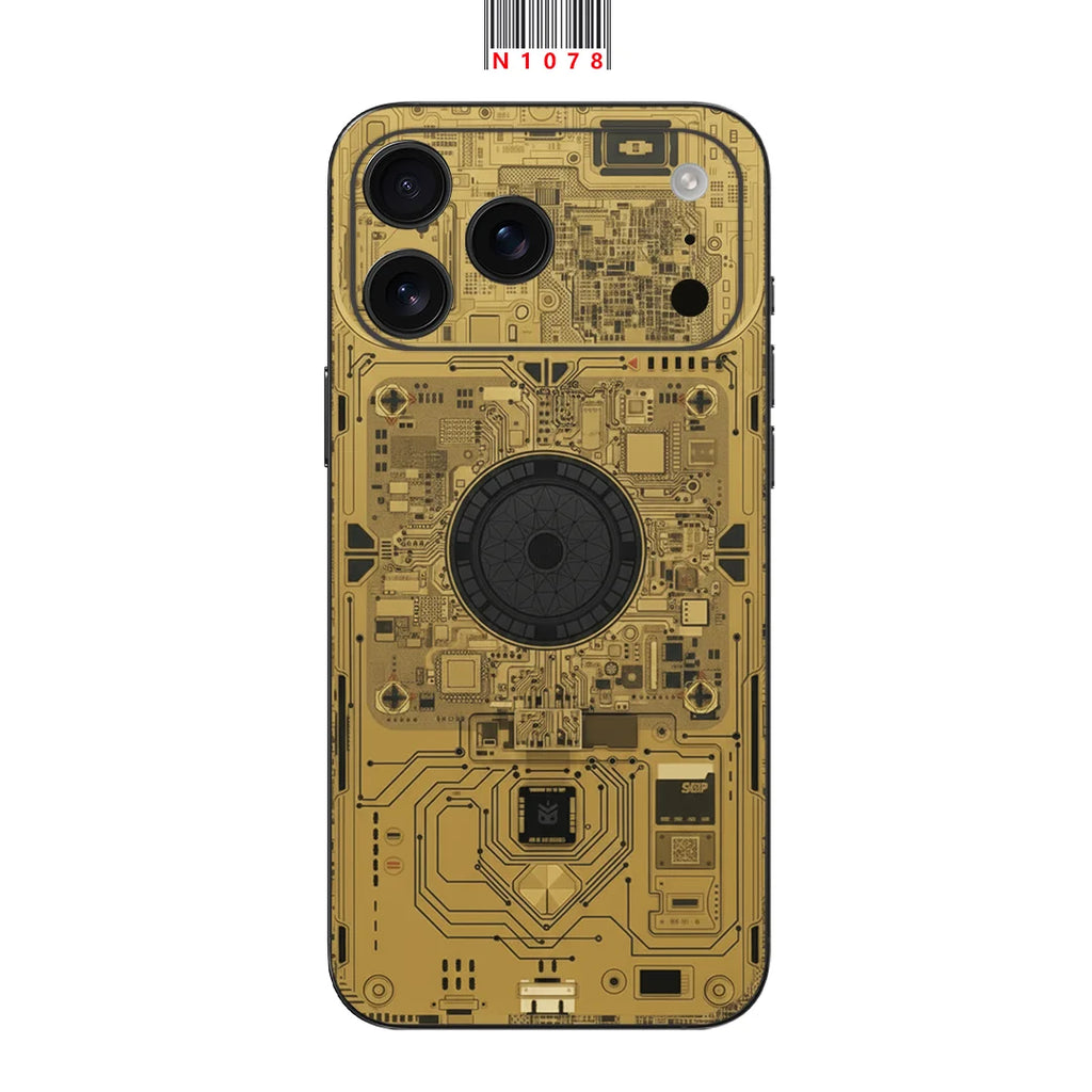 For Apple iPhone 17 16 15 14 13 Pro Max 17 Air Full body Back Cover Decal Skin 3D Rear Protective Sticker Film