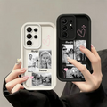 For Samsung Galaxy A56 A55 A54 A53 A35 A34 A33 S26 S25 S24 S23 S22 S21 S20 Ultra Plus DIY Custom Selfie Photo Soft Phone Case