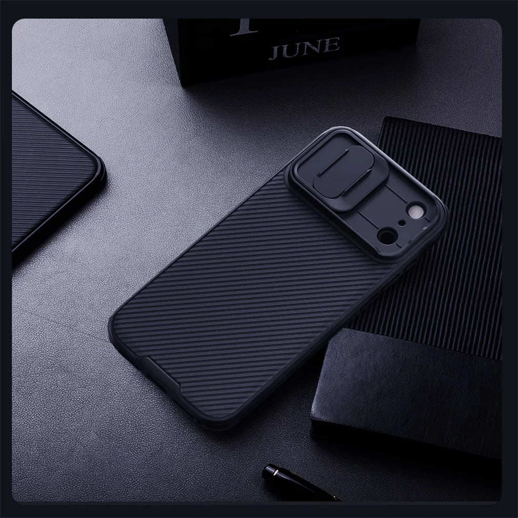 NILLKIN For iPhone 17 Pro Max / 17 Pro MagSafe Case CamShield Pro Magnetic Charging Slide Camera Cover For iPhone17 / Air