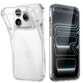 Transparent Soft Silicone Phone Case for iPhone 17 16 15 Pro Max 17Pro Shockproof Clear Cases for iPhone17 14 13 Pro Max Cover