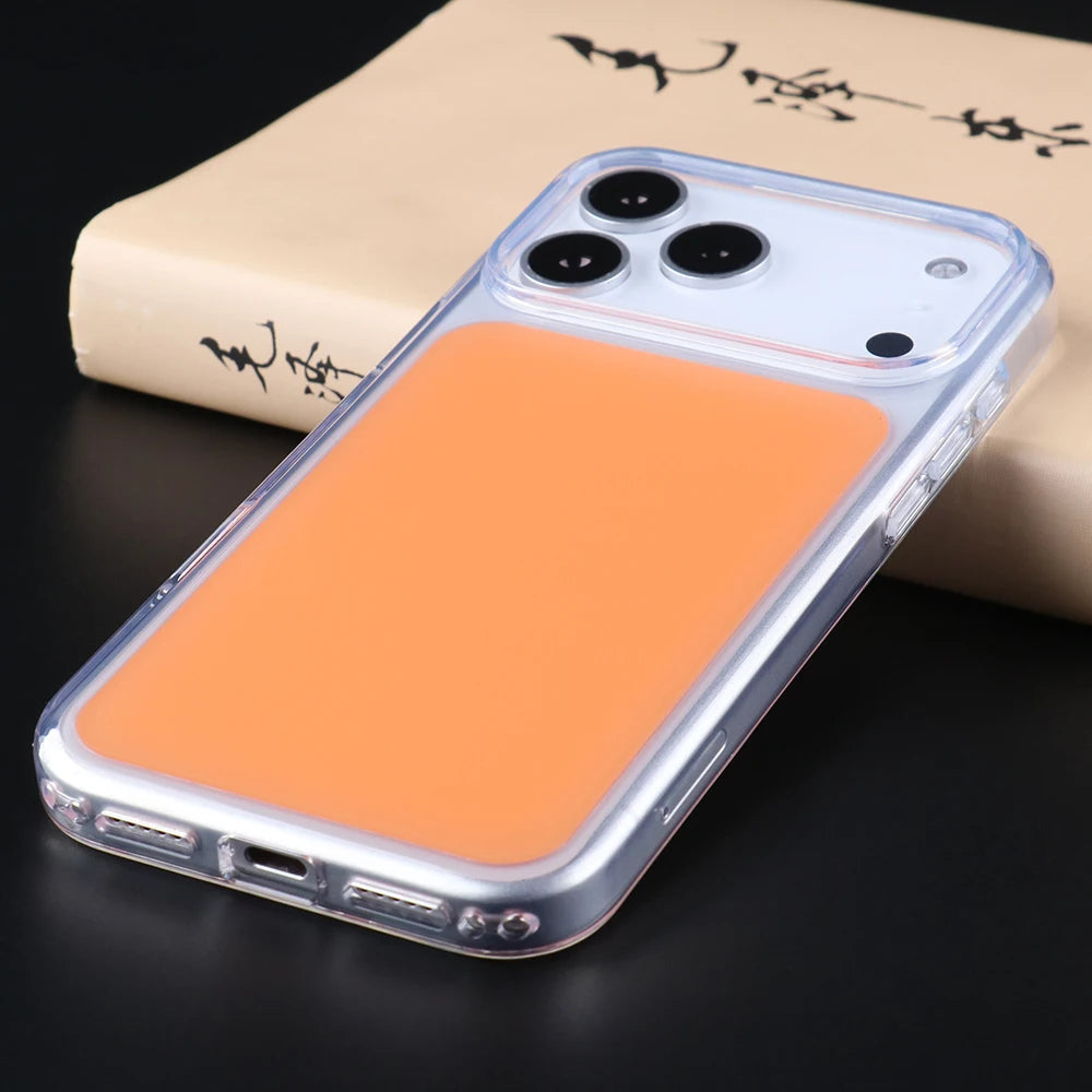 UGOjP Case For iPhone 17 Pro Max Shockproof Magnetic MagSafe Phone Case Clear Antidrop Solid Color Protective Hard PC Back Cover