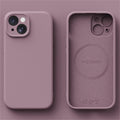 Liquid Silicone Wireless Charge Cover For iPhone 16 15 14 12 11 13 Pro Max 16 Plus Case Original Magnetic Magsafe Phone Case