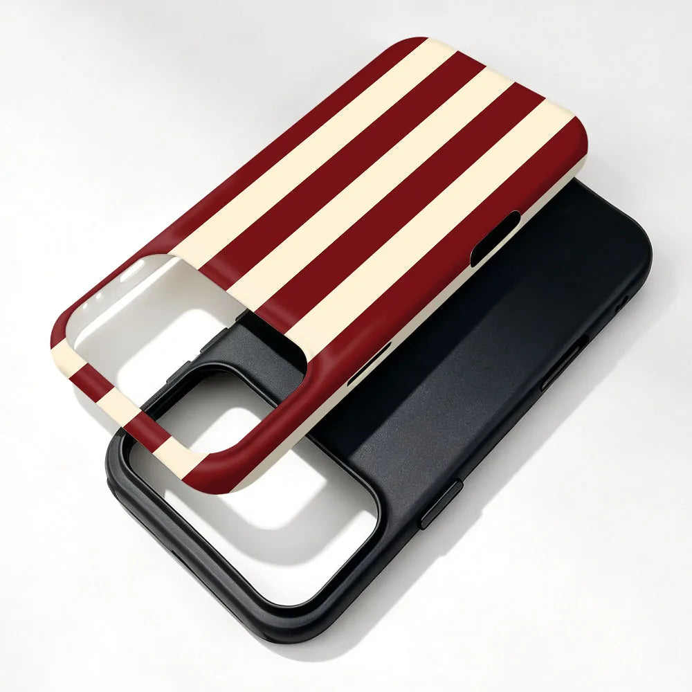 Wireless Magnetic Phone Case For Xiaomi 13T Pro 17 15 13 14 Pro Ultra Simple Stripe 2 in 1 Film Shockproof Cover Fundas Coque