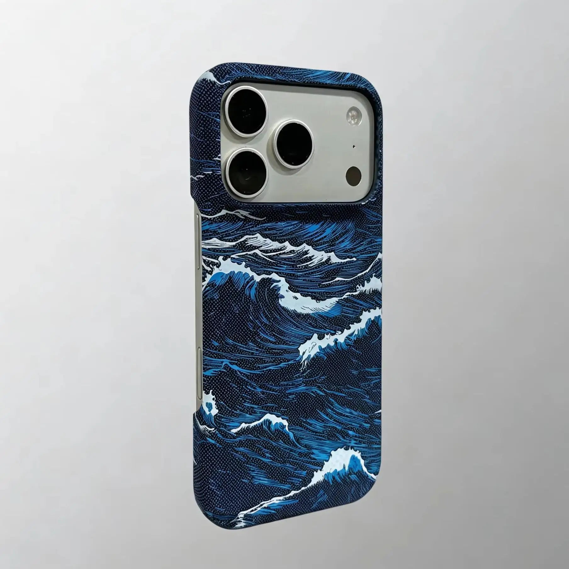 Frameless Ultra Thin Carbon Fiber Magnetic Case For iPhone Air 17 12 13 14 15 16 Pro Max Plus Kevlar Texture Matte PC Hard Cover