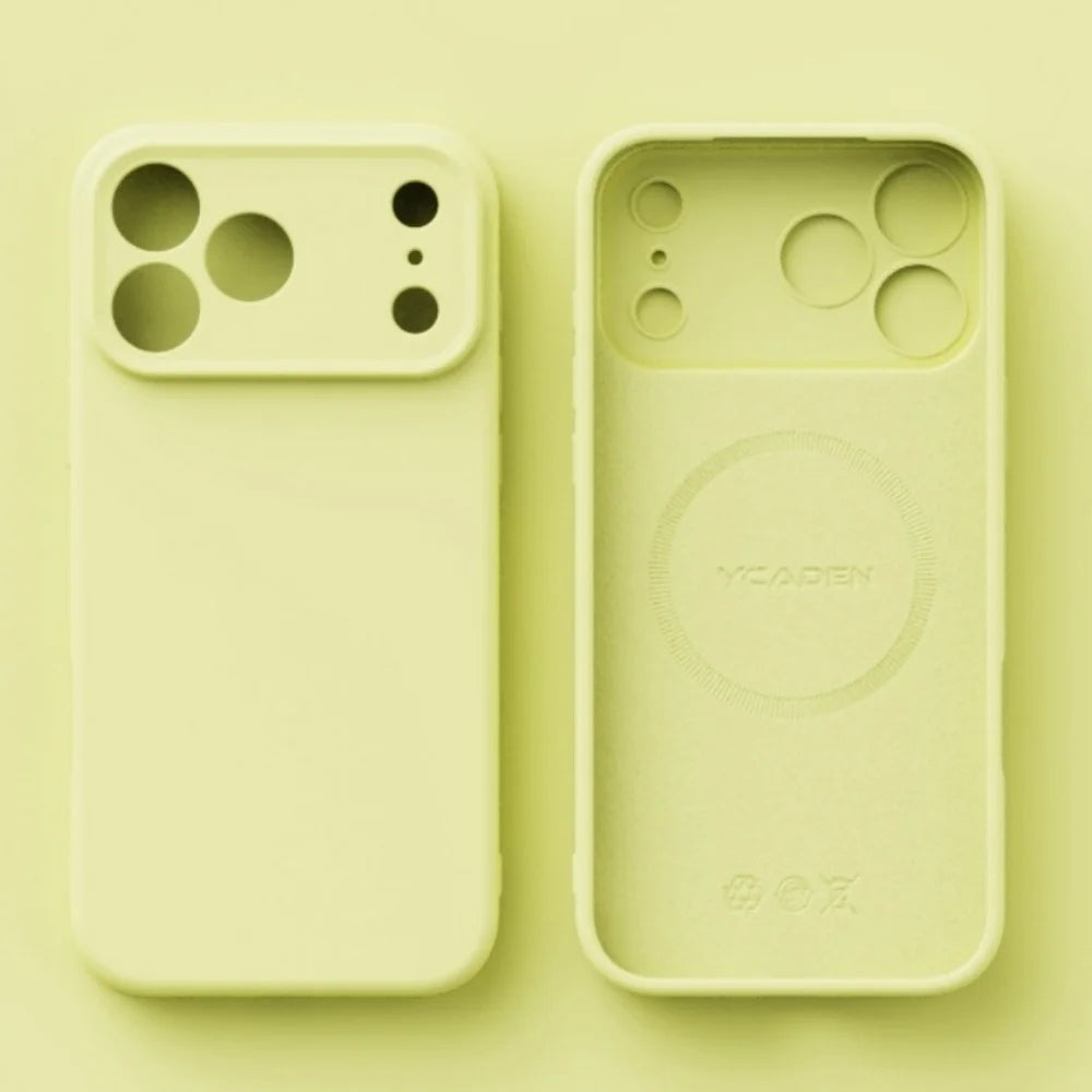 Original For Magsafe TPU Shockproof Case For iPhone 17 Pro Max Air 17 Pro Wireless Charging Liquid Silicone Camera Protect Case