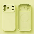 Original For Magsafe TPU Shockproof Case For iPhone 17 Pro Max Air 17 Pro Wireless Charging Liquid Silicone Camera Protect Case