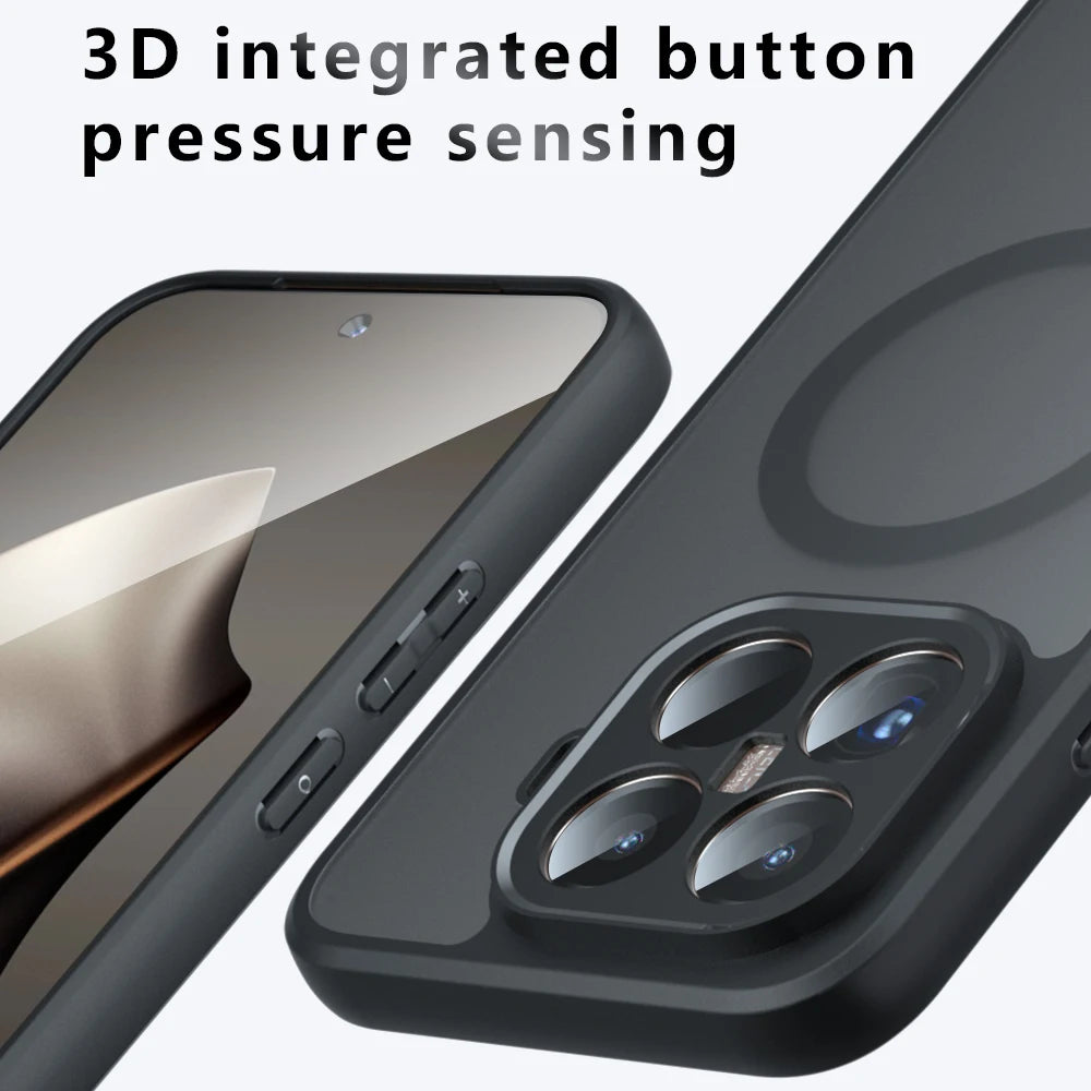 For Magsafe Magnetic Wireless Charging Case For Xiaomi 15T Pro Xiaomi15TPro 5G Shockproof Matte Back Cover Coque