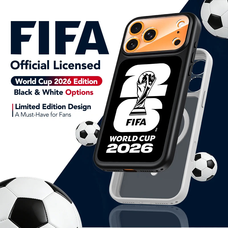 FIFA-F26C02 Magsafe Wireless Charging FIFA World Cup 2026 Phone Case For iPhone 17 Pro /iPhone 17 Pro Max Magnetic Bumper Case