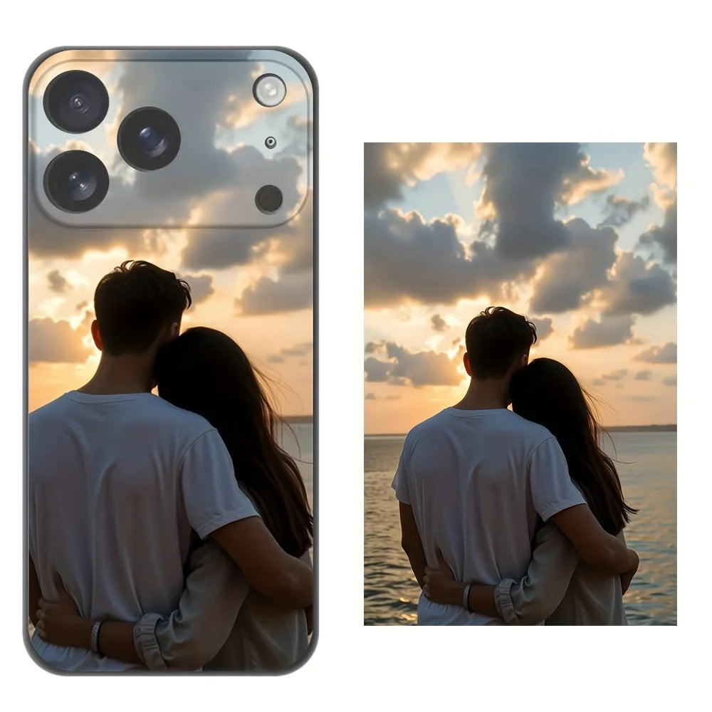 Personalized DIY Photo Phone Case For iPhone 17 16 15 14 13 12 11 Pro Xs Max X XR 16e 7 8 Plus TPU Cover