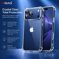 Silicone Soft Case For iPhone 17 Pro Max iPhone16 Shockproof Back Cover Ultra Thin Transparent Shell For iPhone14ProMax 15Pro ﻿