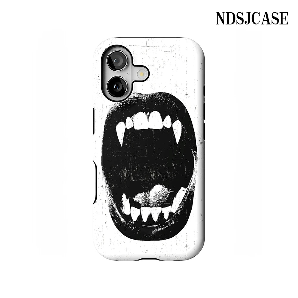 Venomous Phone Case for iPhone 17 16 15 14 13 12 11 X XS XR XSMAX 7 8 Air Pro Max Plus Luxury Double-layer Back Cover