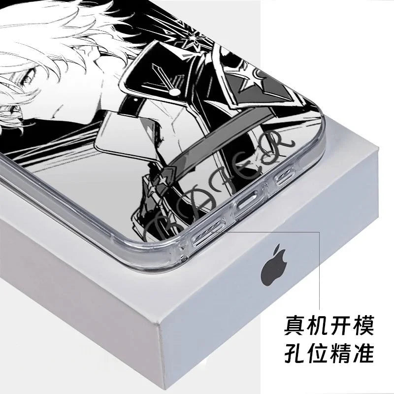Fashion Boy Phainon Honkai Star Rail Phone Case for iPhone 17 16 15 14 13 12 11 Pro Max Plus Air mini Gentleman shockproof Cover