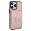 Wallet Case with Card Holder, 360° Rotation Ring Kickstand Magnetic Clasp for iPhone 16 15 14 13 12 11 Pro Max SE 2022 XR XS Max