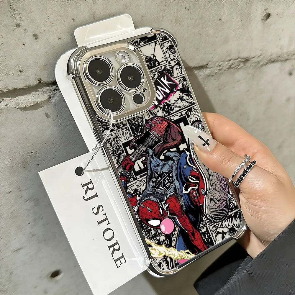 Cool Fashion Spidermans Phone Case For Samsung A37 A57 A07 A36 A16 A06 A35 A55 A25 A26 A05s A15 A54 A34 A24 A14 A05 A04 4G 5G