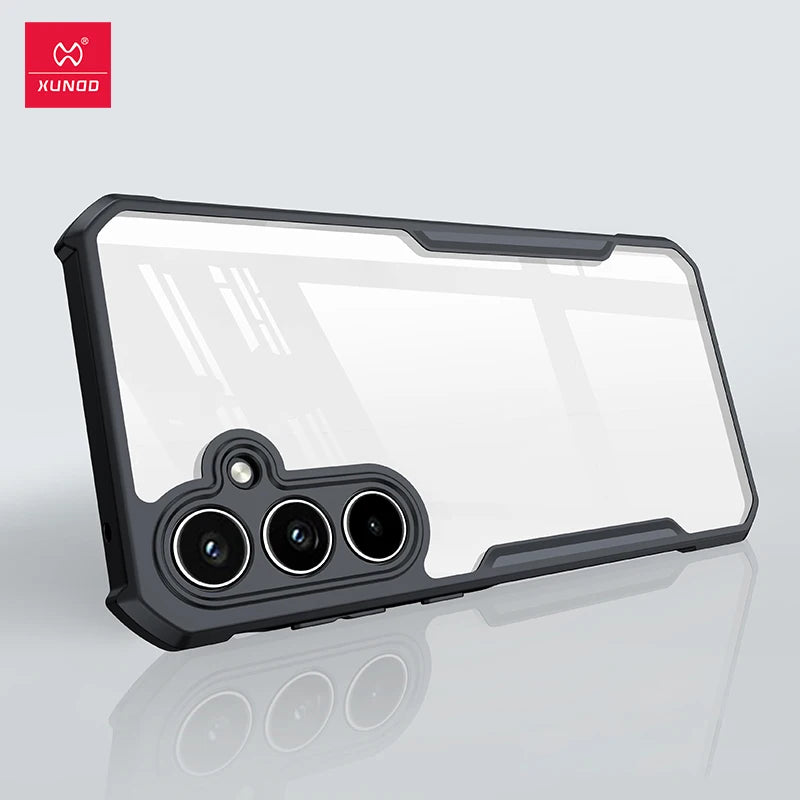 Xundd Case For Samsung Galaxy A35 A55 5G A56 A36 A57 A37 A27 5G Airbag Shockproof Shell Camera Protection Back Transparent Cover