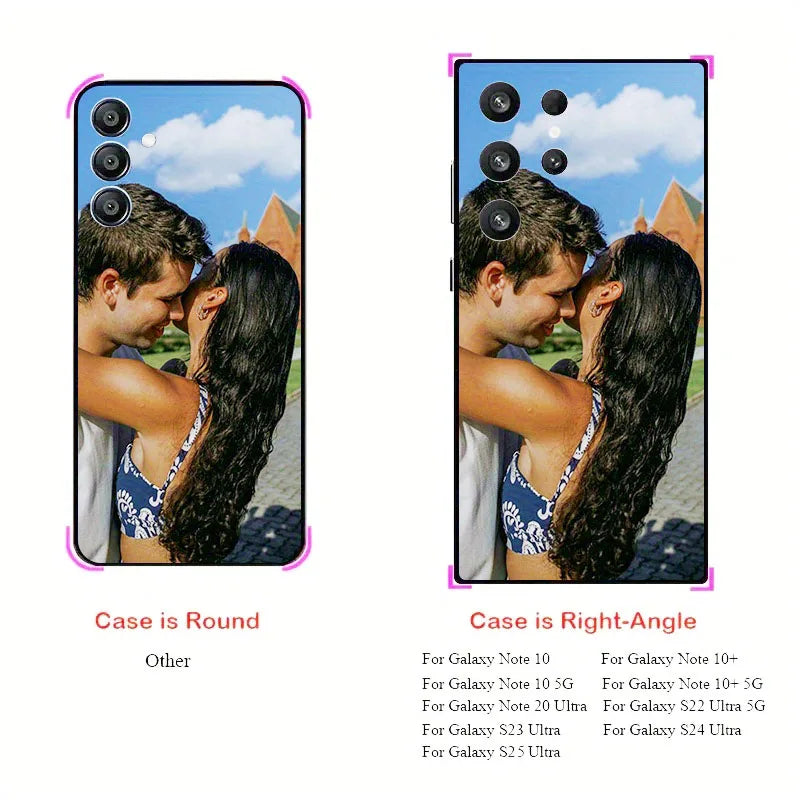 Custom Case For Samsung Galaxy A06 A16 A22 A25 A26 A30 A36 A42 A50 A51 A52 A53 A54 A55 A70 A71 A73 5G DIY Your Photos A Gift