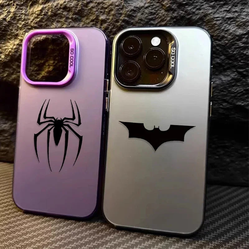 Luxury Cool Batmans SpiderS-Man Phone Case for Samsung Galaxy A37 A57 A17 A07 A16 A35 A55 A25 A15 A56 A54 A36 A34 A24 A26 4G 5G
