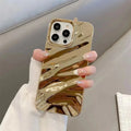 Fashion Soft Water Ripple Wavy Phone Case For iPhone Air 17 16 15 14 13 11 12 Pro Max Shockproof Protective Soft Silicone Cover