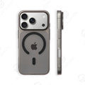 Magnetic Sand Blasting Frosted Case For iPhone 17Air 17 16 15 14 13 Pro Max Orange Matte Clear Simple Thin PC Cover For Magsasfe