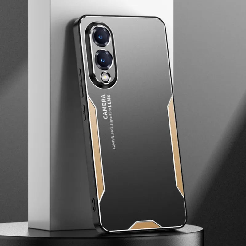 For Samsung Galaxy S25 Edge Case Metal Aluminum Protecting Lens Frost Prevent Fingerprints Metal+TPU Cover For Samsung S25 Edge