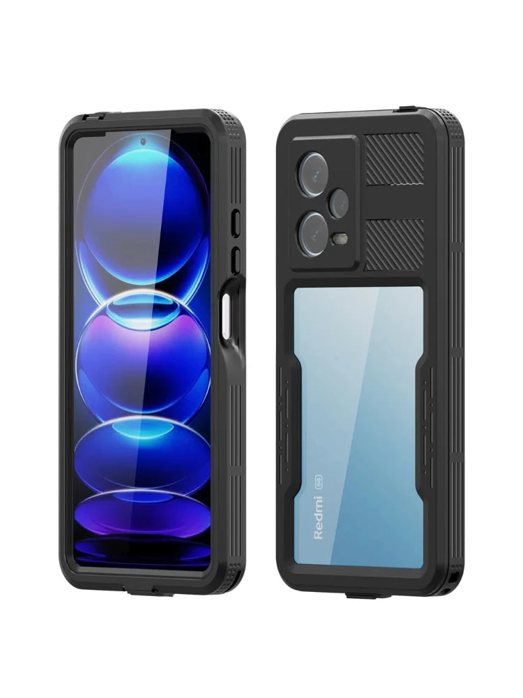 Shellbox Underwater Photography Diving Case for Redmi Note 15 14 Pro 5G Waterproof Shockproof Defender Cover
