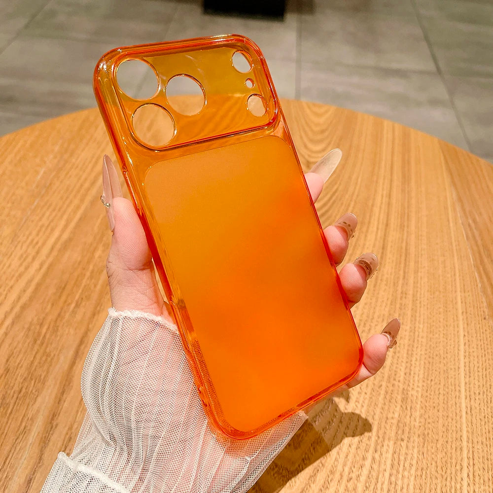 Transparent Soft Silicone TPU Case for iPhone 17 16 15 14 13 Pro Max 17 Pro Max Clear Rubber Gel Simple Shockproof Bumper Cover