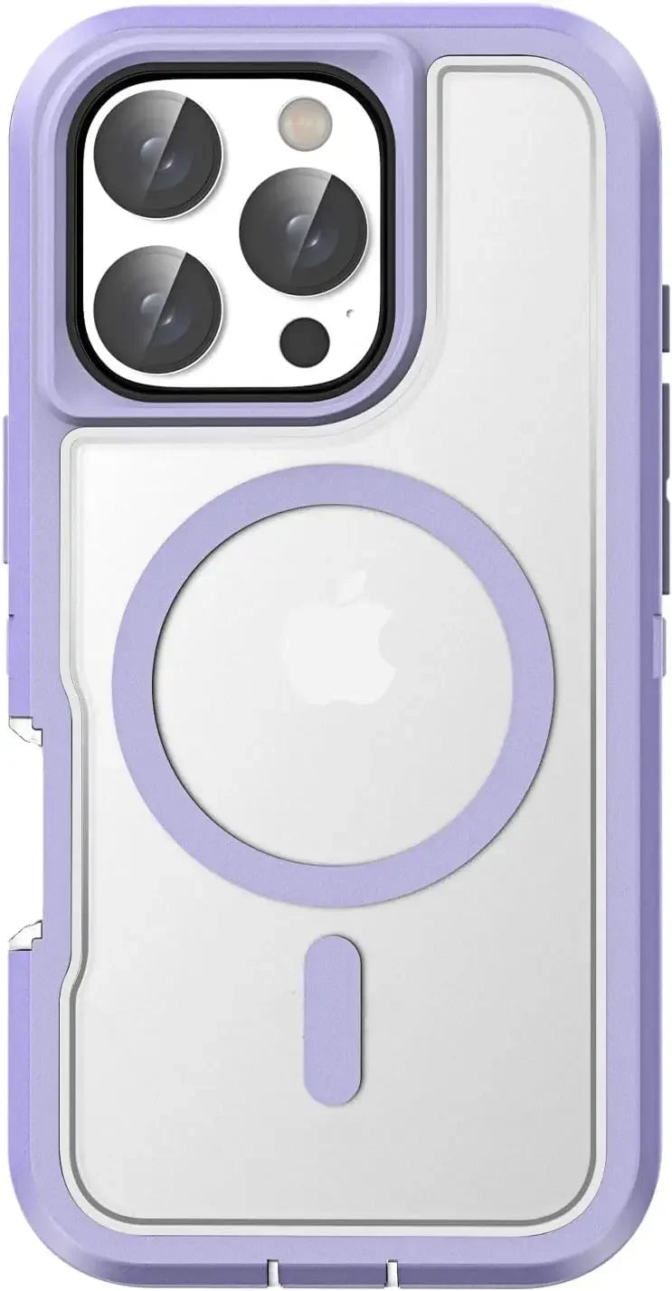 Luxury Ott Magnetic Armor Case For IPhone 16 15 14 13 12 11 Pro Max Plus Shockproof Mag-Safe Charging Heavy Duty Protect Cover