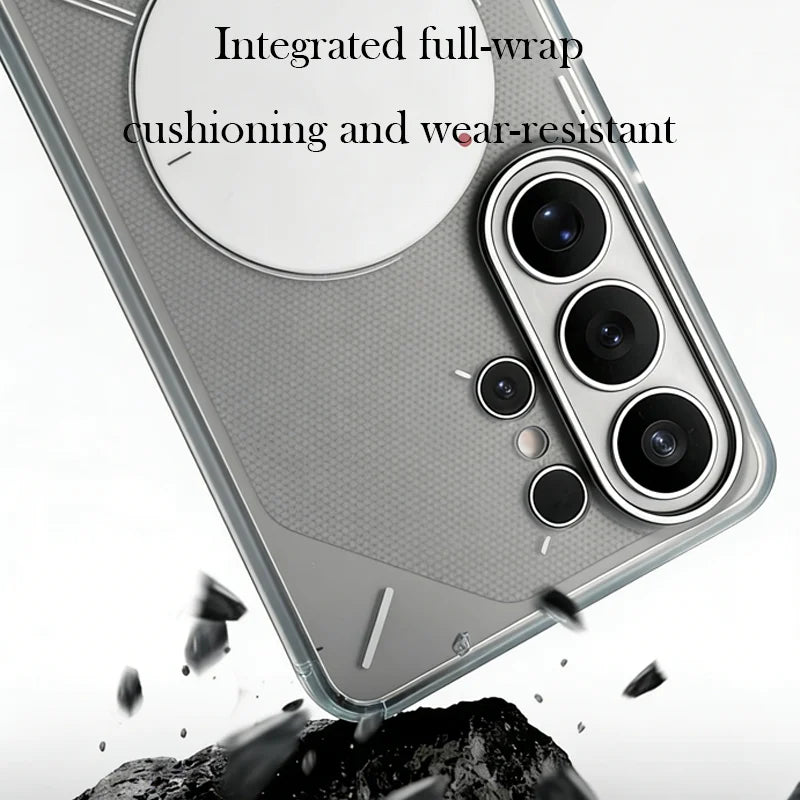 Aulumu Case For Samsung S26 Ultra Wireless Charging Airbag Back Cover Shell