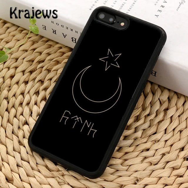 Krajews Turkey Turkish Flag Phone Case Cover For iPhone 16 15 14 plus XS XR 11 12 mini 13 pro max coque Shell Fundas