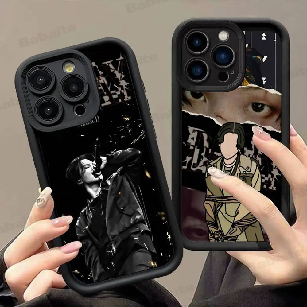 Singer A-Agust D S-SUGA Phone Case For iPhone 17 16 15 14 13 12 11 Pro Max Plus MINI Soft Cover