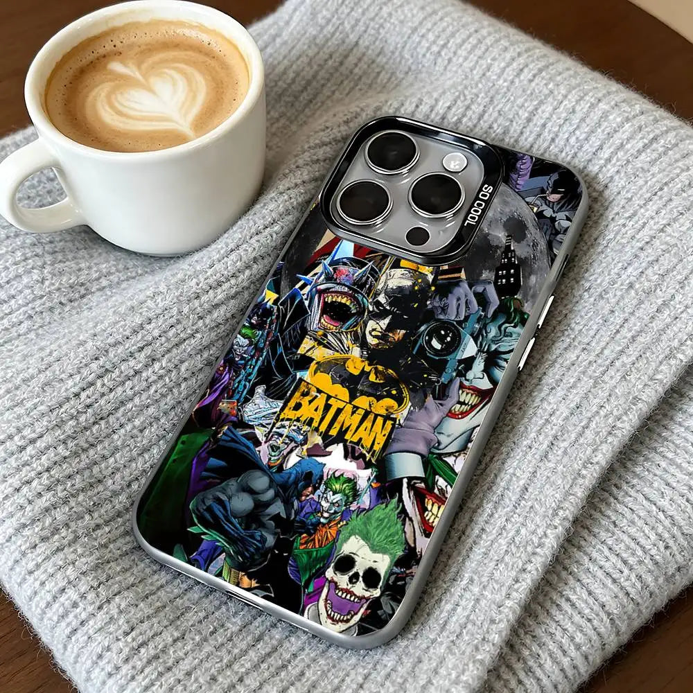 Cool-H-Batmans-S Fashion Phone Case For IPhone 17 16 15 11 12 13 14 Pro Max 16 Plus 12 Mini 7 8 XR XS 15Pro MAX Cove