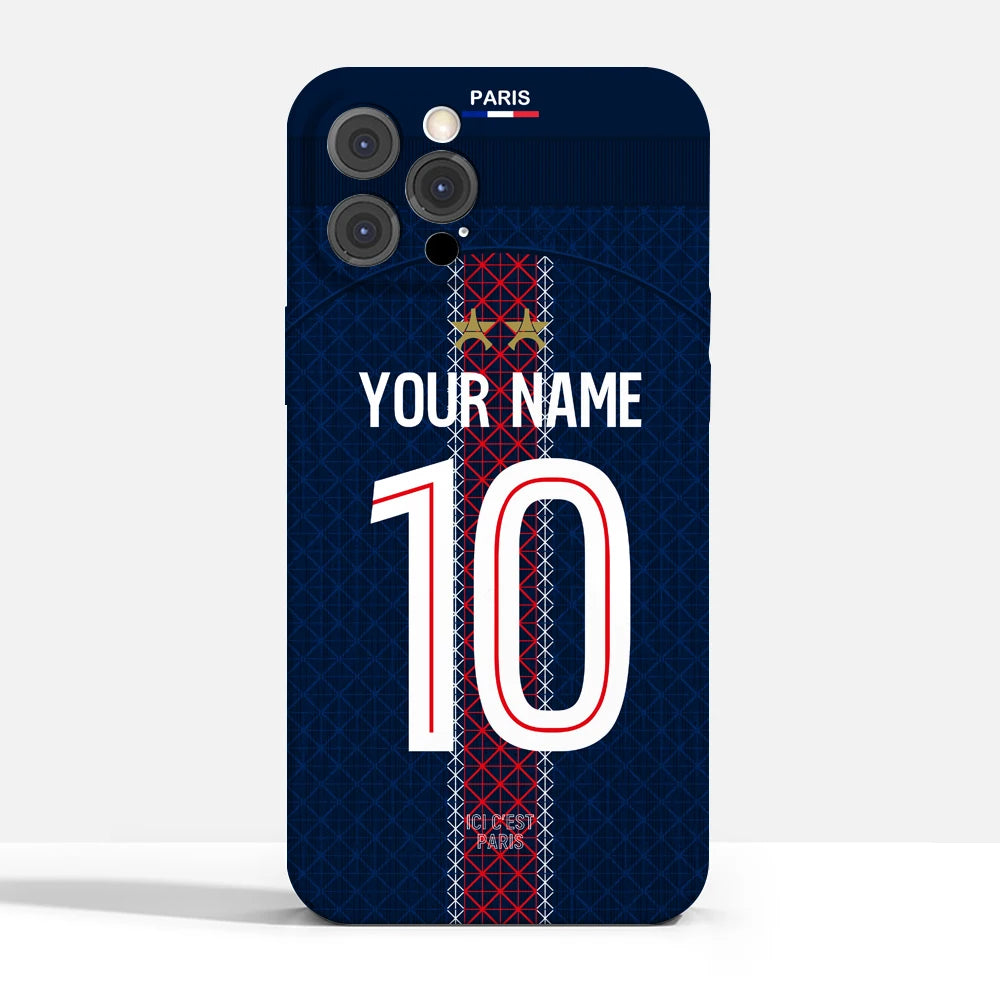 25 France Paris PSG LE PARISIEN Cover Case for iPhone 17 Air 16E 15 14 Pro Max 13 12 11 Mini X XS XR 7 8 6S Plus SE
