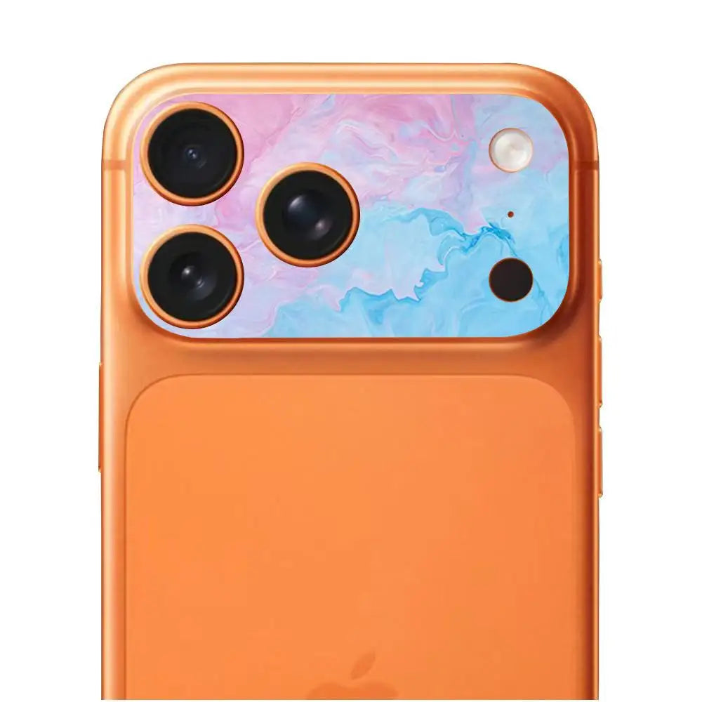 2PCS Full Cover Lens Protector Anti Scratch Matte Frosted Lens Color Skin Sticker for iPhone 17 Pro Max 17Pro