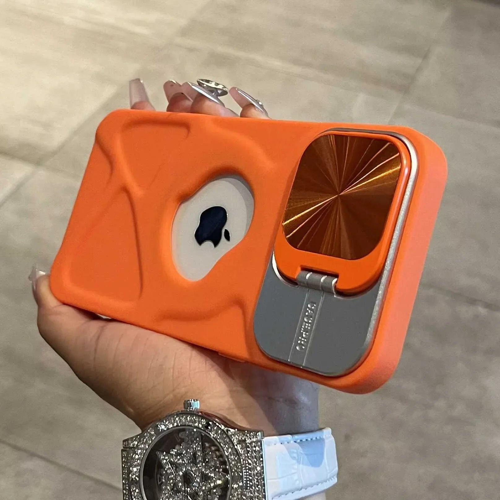 Logo Hole Lens Hidden Holder Macsafe Magnetic Case for Magsafe IPhone 11 12 13 14 15 Pro Max Plus I Phone Mac Safe Soft Cover