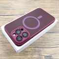 Luxury Matte Case For iPhone 17 16 15 14 13 12 11 Pro Max iPhone15 iPhone14 iPhone13 for Magsafe Magnetic Anti-Fingerprint Cover