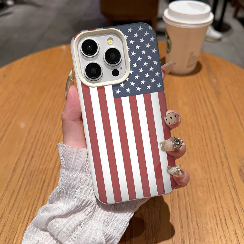 Personalized National Flag Phone Case For IPhone 17 Air Cases For IPhone 16 15 14 Plus 13 12 11 Pro Max  16 15 14 Plus Cover