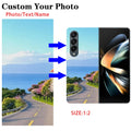 DIY Customized Photo Phone Case For Samsung Galaxy Z Fold5 Fold6 Fold7 Personalized Cover For Samsung Z Fold 7 Special 4 3 2 5 6